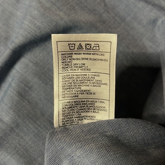 Big & Tall Button Down Shirt, NWOT, Men’s Size 20-34/35 - Picture 8 of 8